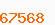 67568